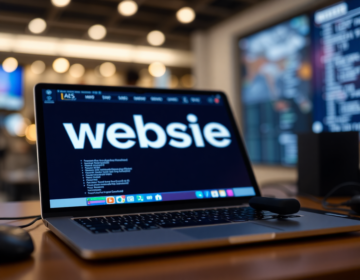 Tevreden zzp'er die resultaten bekijkt van zijn nieuwe website op een tablet.